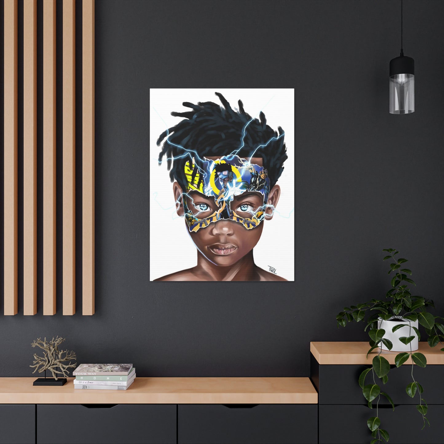 Black Lightning Boy