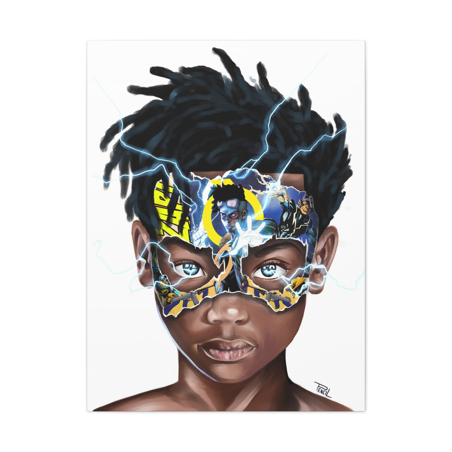 Black Lightning Boy