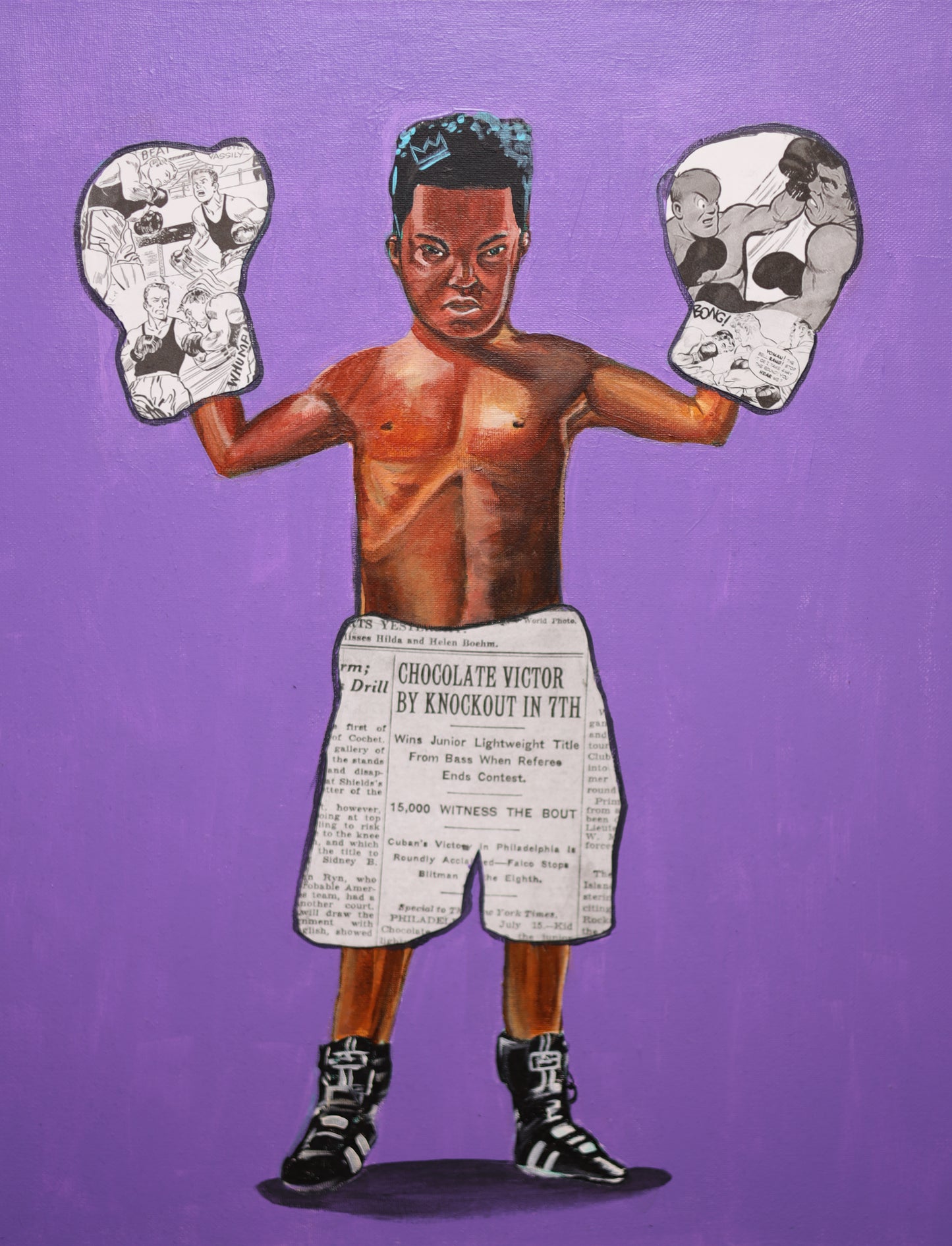Original Chocolate Thunder on Canvas