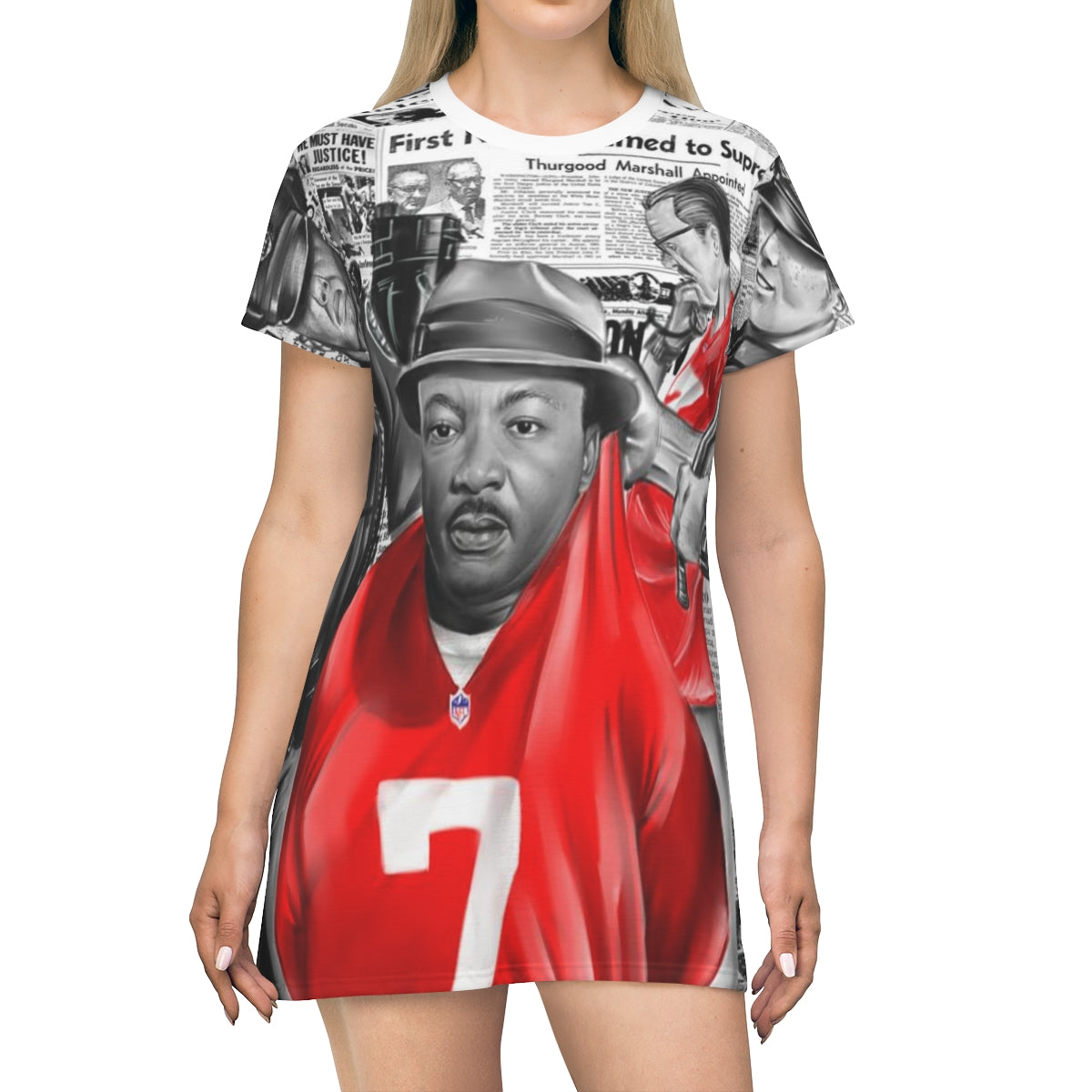 MLK Kap T-Shirt Dress