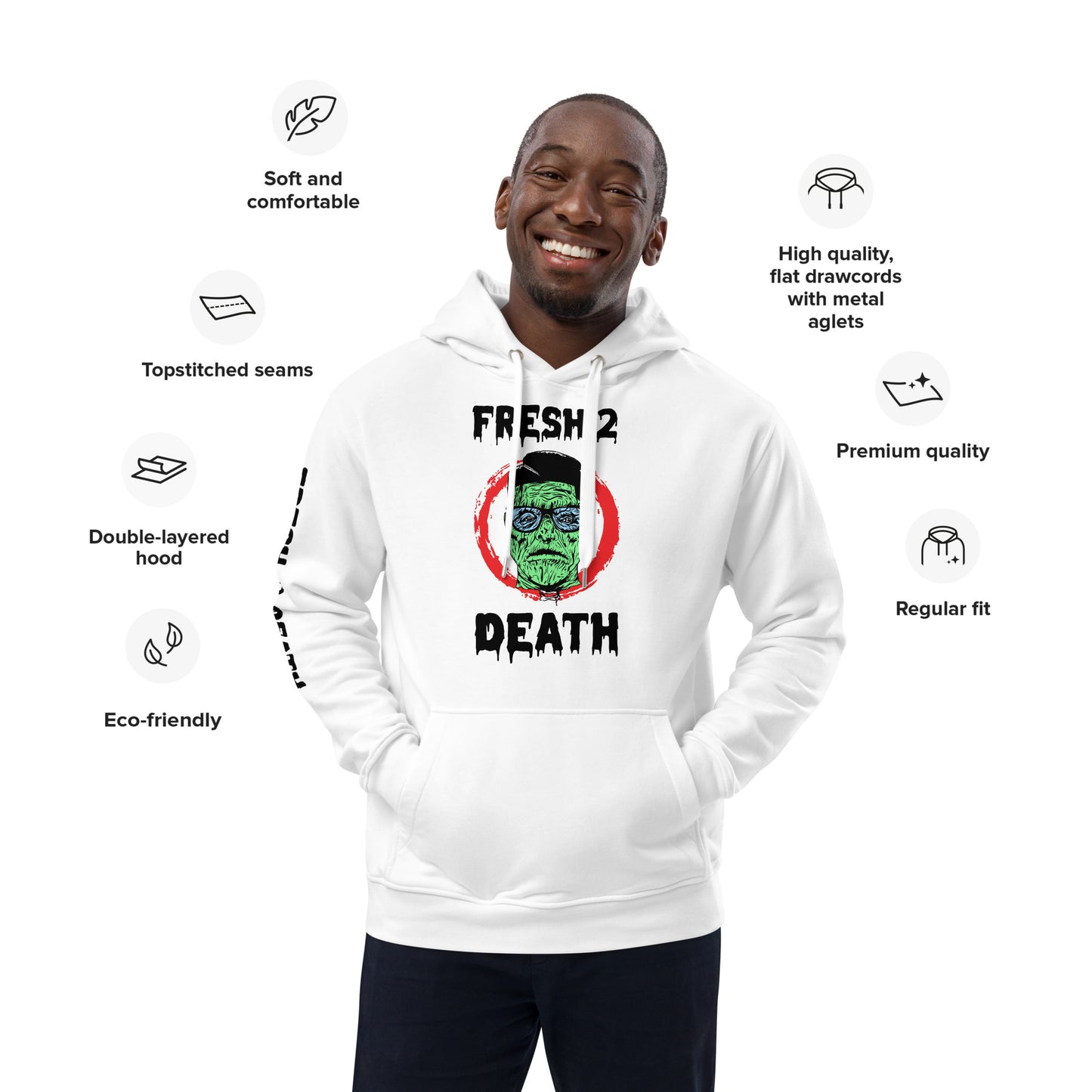 Fresh 2 Death Premium Hoodie