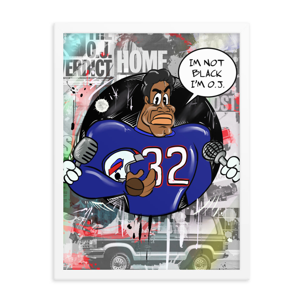 Im not O.J Art series 2 out of 3