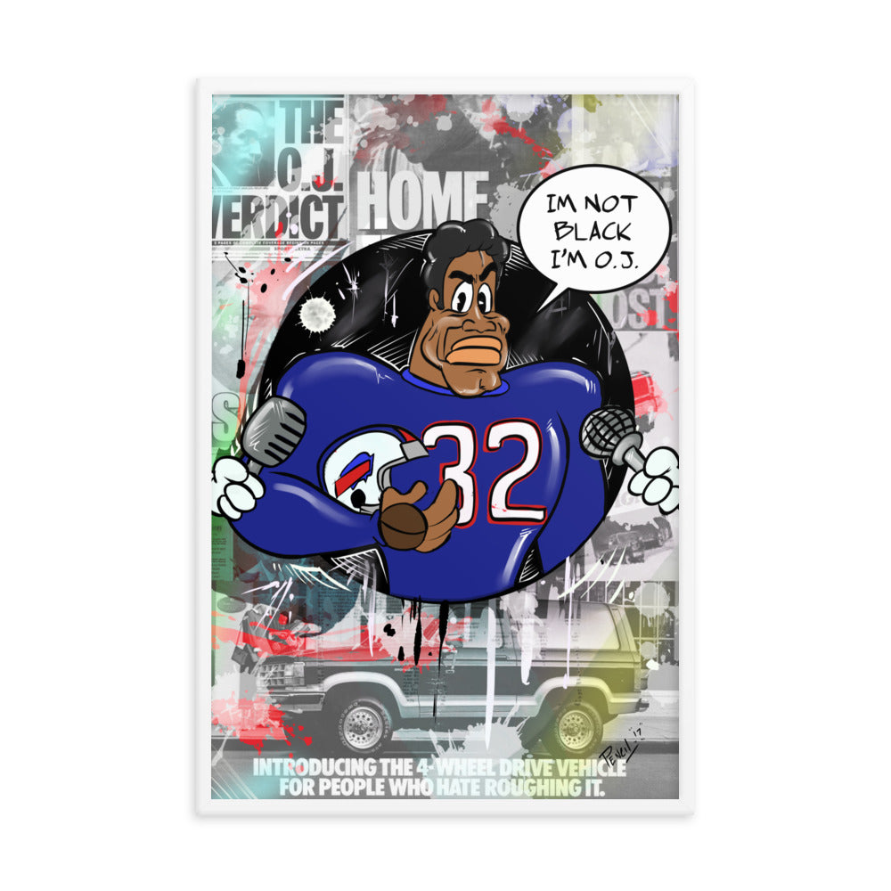 Im not O.J Art series 2 out of 3