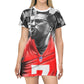 Malcolm X Kap T-Shirt Dress