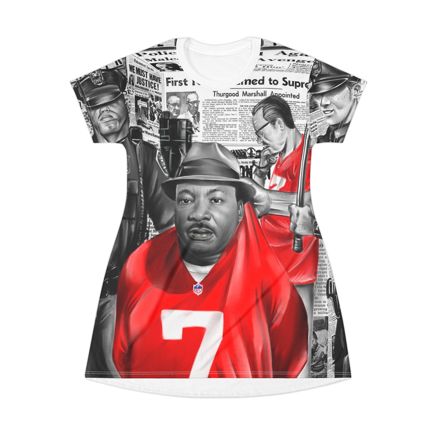 MLK Kap T-Shirt Dress