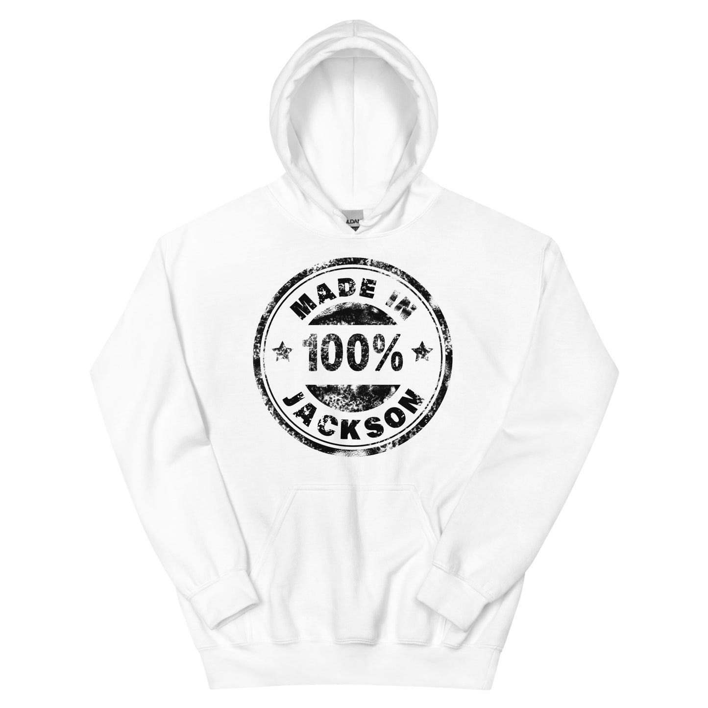 Made In Jackson White Hoodie